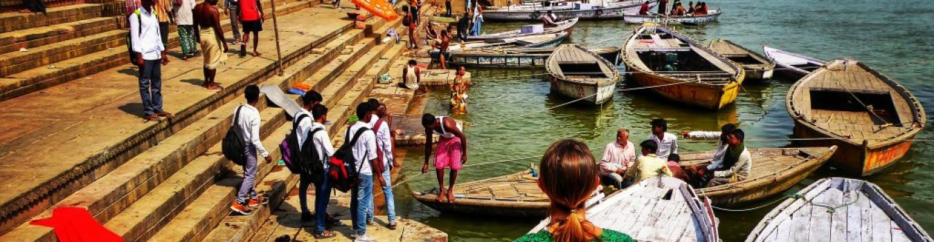 The Beautiful Ghat View - Significant Landmark in Kashi, Varanasi