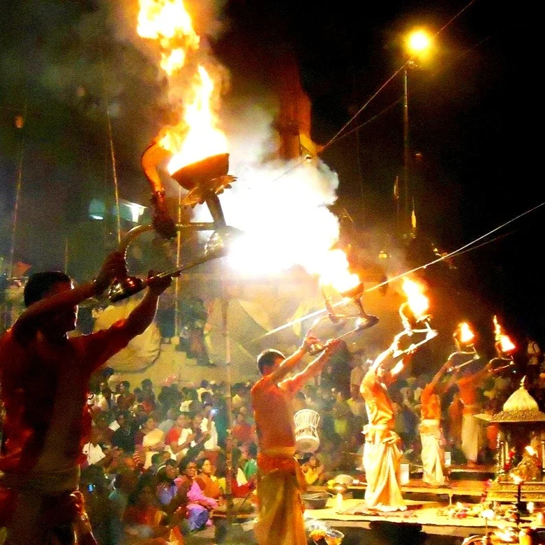 Ganga Aarti Sunset Ceremony